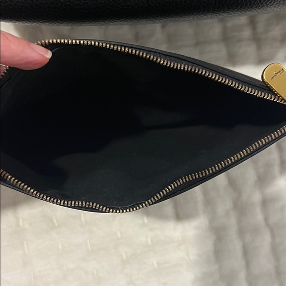 Salvatore Ferragamo Black Leather Tote Bag - Picture 14 of 14